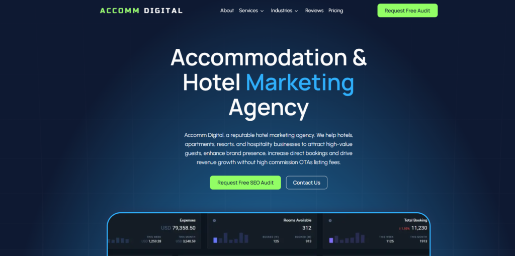 Accomm Digital – Accommodation & Hotel Marketing Agency Logo